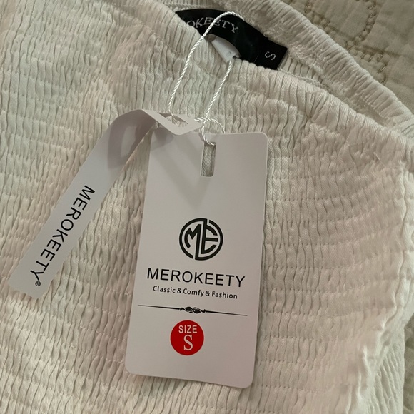 White Ivory  Dress One Shoulder - Picture 5 of 6